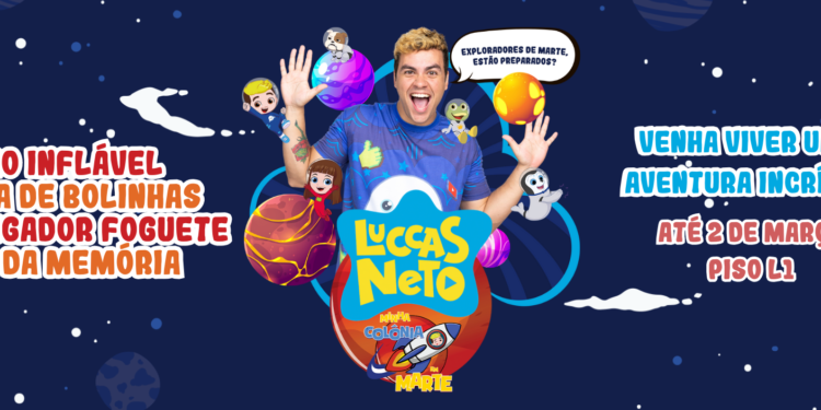 Parque Luccas Neto – Minha Colônia Em Marte – Shopping Granja Vianna