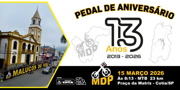 13º Passeio Ciclístico Recreativo – Malucos do Pedal (MDP)