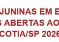 Festas Juninas nas Escolas Municipais de Cotia