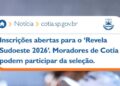 Inscrições abertas para o Revela Sudoeste 2026