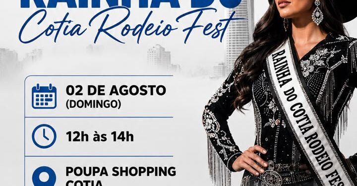 Concurso Rainha do Cotia Rodeio Fest 2026 – Seleção Oficial de Finalistas